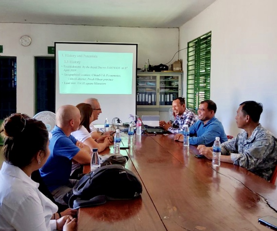 «បារាំងមានបំណងដាក់ទុនវិនិយោគផលិតឈីស (Cheese) ពីទឹកដោះគោស្រស់នៅក្នុងឧទ្យានរាជបណ្ឌិត្យសភាកម្ពុជា តេជោសែន ឫស្សីត្រឹប»