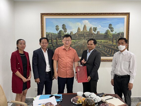 កិច្ចពិភាក្សាពីការប្រែក្លាយសំរាមជាប្រភពថាមពលកកើតឡើងវិញ ជាវឌ្ឍនភាពនៃសហប្រតិបត្តិការស្រាវជា្រវរវាងភាគីកូរ៉េ  (ក្រុមហ៊ុន Geoentech Co., LTD) និង រាជបណ្ឌិត្យសភាកម្ពុជា