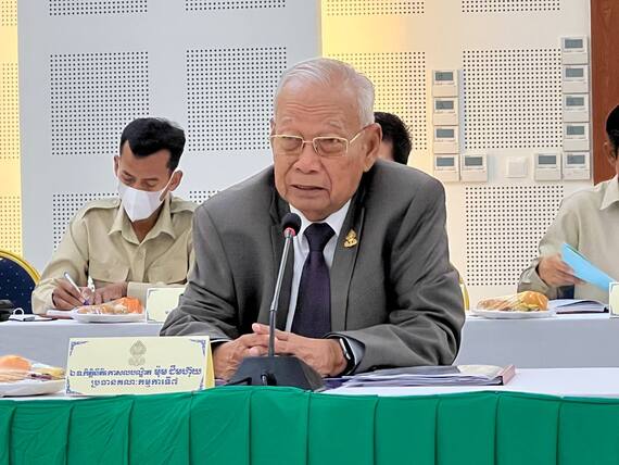 ឯកឧត្ដមកិត្តិនីតិកោសលបណ្ឌិត ម៉ុម ជឹមហ៊ុយ បានដឹកនាំប្រតិភូគណៈកម្មការទី៧ នៃព្រឹទ្ធសភា មកឈ្វេងយល់អំពីរាជបណ្ឌិត្យសភាកម្ពុជា