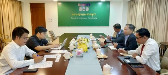 ឯកឧត្ដមបណ្ឌិត យង់ ពៅ ទទួលជួបពិភាក្សាការងារជាមួយអនុប្រធានកយការ (KOICA) ប្រចាំប្រទេសកម្ពុជា