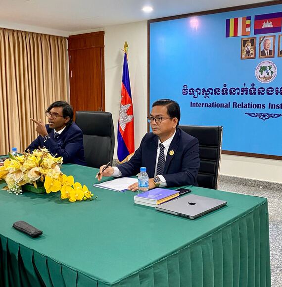 « បាឋកថា ស្តីពី ប្រវត្តិទំនាក់ទំនងកម្ពុជា-ស្រីលង្កា ៖ ទស្សនទានស្រីលង្កាអំពីបញ្ហាប្រឈមភូមិសាស្ត្រនយោបាយបច្ចុបន្ន (Distinguished Lecture on History of Cambodia- Sri Lanka Relations: Sri Lankan Perspective on Present Geopolitical Challenges)»