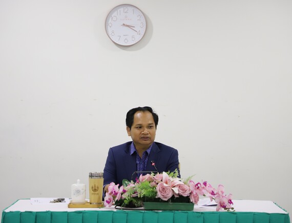 ឯកឧត្ដមបណ្ឌិត យង់ ពៅ ដឹកនាំកិច្ចប្រជុំអគ្គលេខាធិការដ្ឋានរាជបណ្ឌិត្យសភាកម្ពុជា
