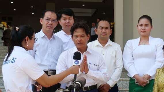 ការជំរុញការផ្លាស់ប្ដូរប្រជាជននិងប្រជាជន កម្ពុជា-ចិន នៅរាជបណ្ឌិត្យសភាកម្ពុជា