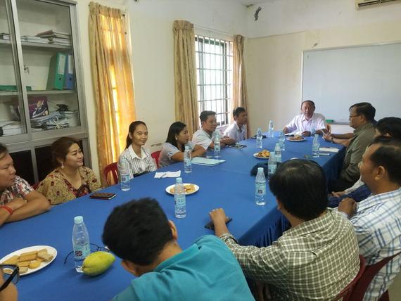 «កិច្ចប្រជុំប្រចាំខែរបស់វិទ្យាស្ថានជីវសាស្ត្រ វេជ្ជសាស្ត្រ និងកសិកម្ម»