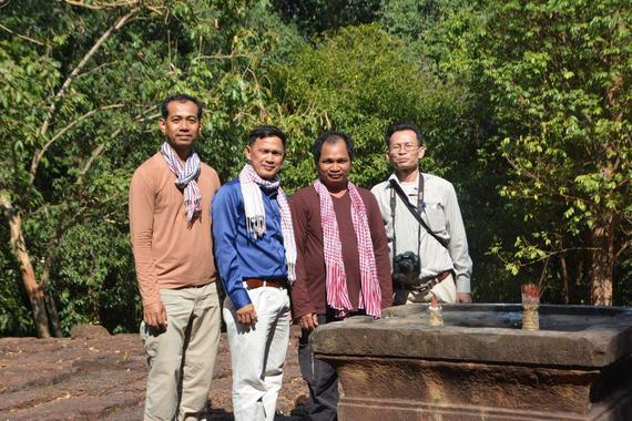 ក្រុមការងារស្រាវជ្រាវនៃរាជបណ្ឌិត្យសភាកម្ពុជា ទៅដល់អតីតរាជធានី«មហេន្រ្ទបវ៌្វត»