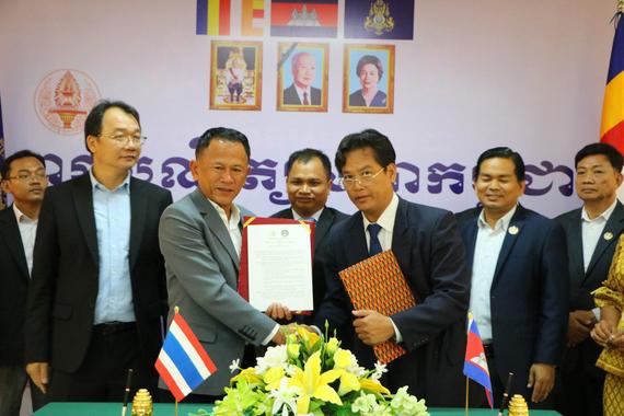 «ពិធីចុះអនុស្សរណៈយោគយល់គ្នាជាមួយសាកលវិទ្យាល័យ អ៊ូប៊ុនរ៉ាឆាថានីរាជបាតនៃព្រះរាជាណាចក្រថៃ»

ដោយ៖ ស៊ឺន សម