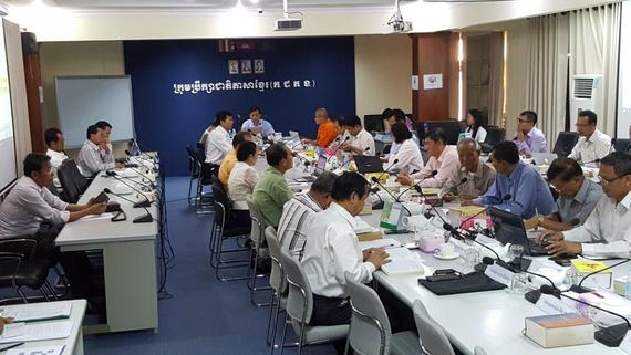 «ប្រជុំពិនិត្យ ពិភាក្សា និង អនុម័តបច្ចេកសព្ទគណៈកម្មការអក្សរសិល្ប៍»