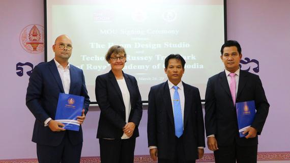 ក្រុមហ៊ុនរបស់ស៊ុយអែត រួមចំណែកជាមួយរាជបណ្ឌិត្យសភាកម្ពុជា អភិរក្សធនធានធម្មជាតិក្នុងឧទ្យានឫស្សីត្រឹប