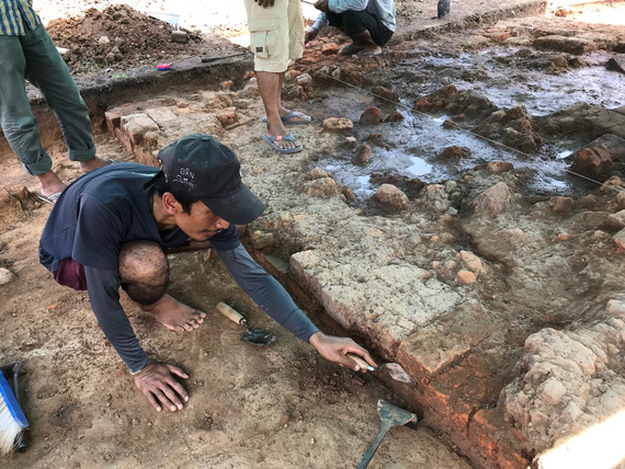 «ស្ថានីយស្រែអំពិល អាចនឹងមានសំណល់ជើងប្រាសាទបុរាណសម័យមុនអង្គរ»