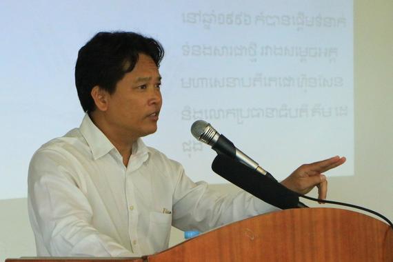 «ប្រធានរាជបណ្ឌិត្យសភាកម្ពុជាធ្វើបទបង្ហាញដល់បងប្អូនពលករខ្មែរក្នុងប្រទេសកូរ៉េខាងត្បូង»