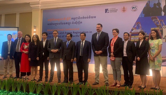 វិទ្យាស្ថានទំនាក់ទំនងអន្តរជាតិកម្ពុជា និងមូលនិធិខុនរ៉ាដ អាដិណៅអ៊ែរ រៀបចំសន្និសីទអន្តរជាតិ ស្ដីពី «កម្ពុជានិងតំបន់និយមអាស៊ានក្នុងបរិបទឥណ្ឌូ-ប៉ាស៊ីហ្វិក»