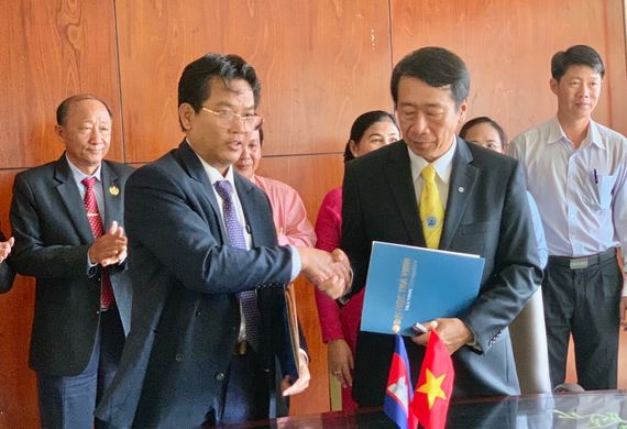 «កិច្ចសហប្រតិបត្តិការជាមួយសាកលវិទ្យាល័យត្រាវិញលើវិស័យស្រាវជ្រាវ»