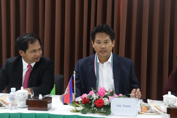 «ជំនួបកិច្ចសហប្រតិបត្តិការរវាងរាជបណ្ឌិត្យសភាកម្ពុជា និងសាកលវិទ្យាល័យជីវជាំង»